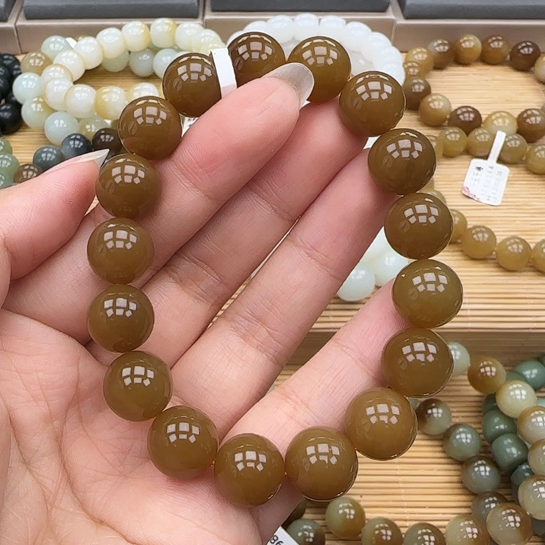 和田玉手链未镶嵌