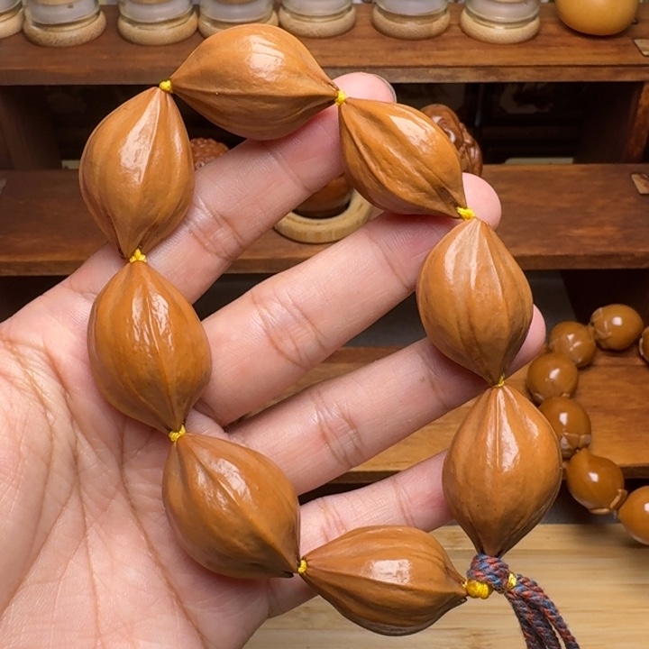 橄榄核手串/手链原皮素串