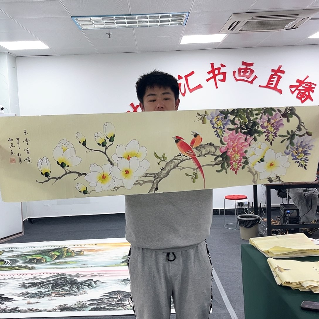 国画宣纸国画纯手绘字画