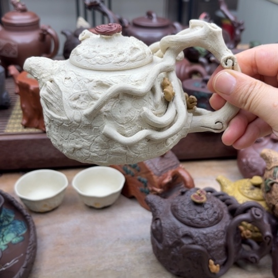 茶壶紫砂小****7紫砂茶具礼盒