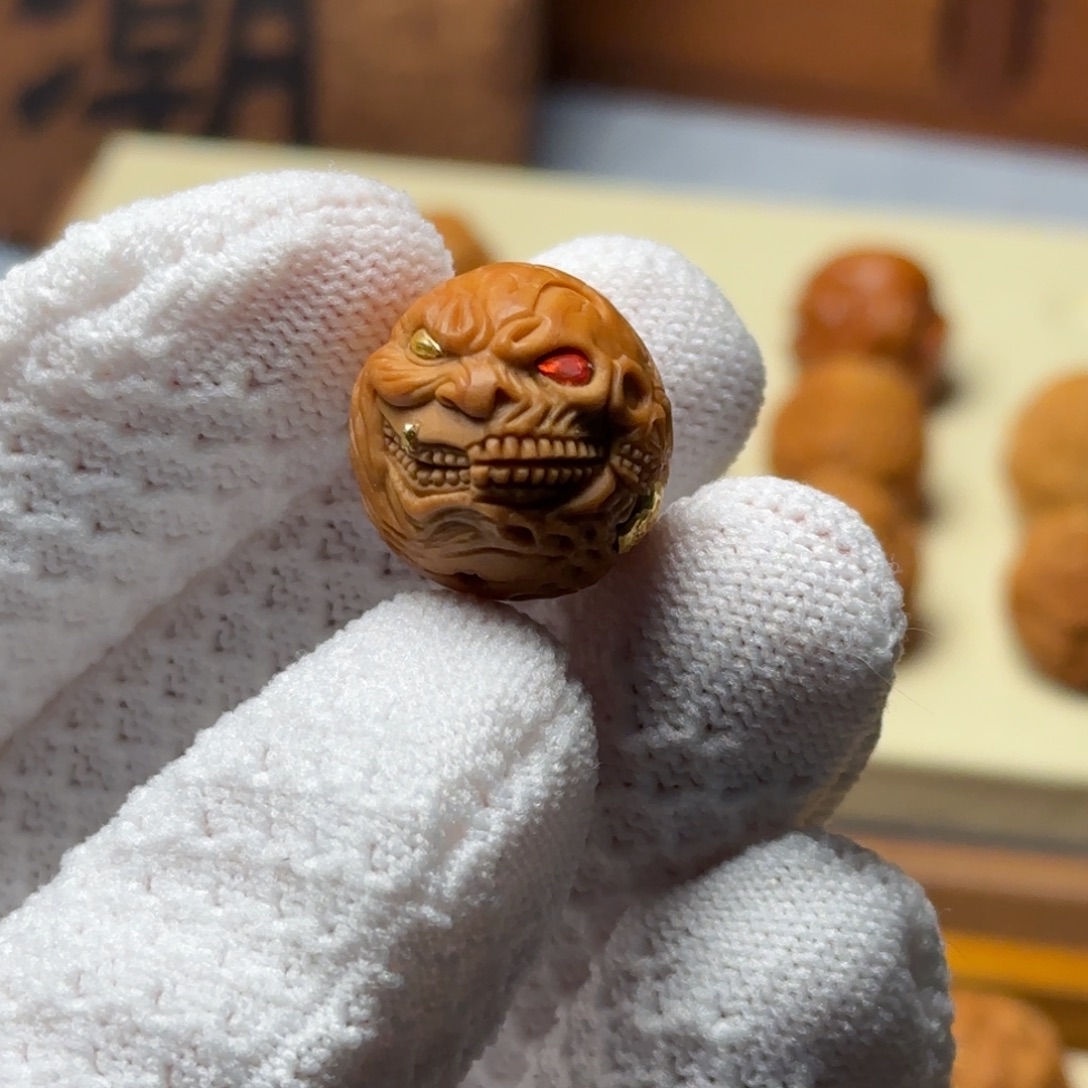 吊坠猴头核桃魂僧