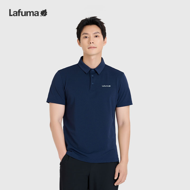 LAFUMA乐飞叶户外25春季吸湿速干短袖T恤男士运动POLO衫LMTS5BS60