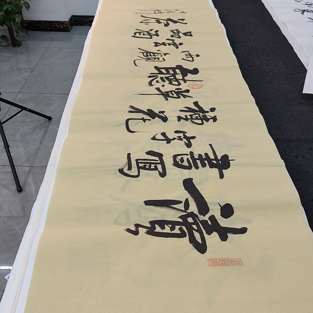 白武坤老师作品一副
