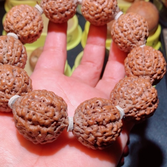 文玩核桃把件八瓣金刚手串