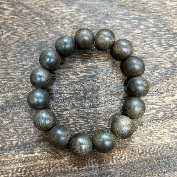 0637-檀木手串单圈14mm多样性发一件