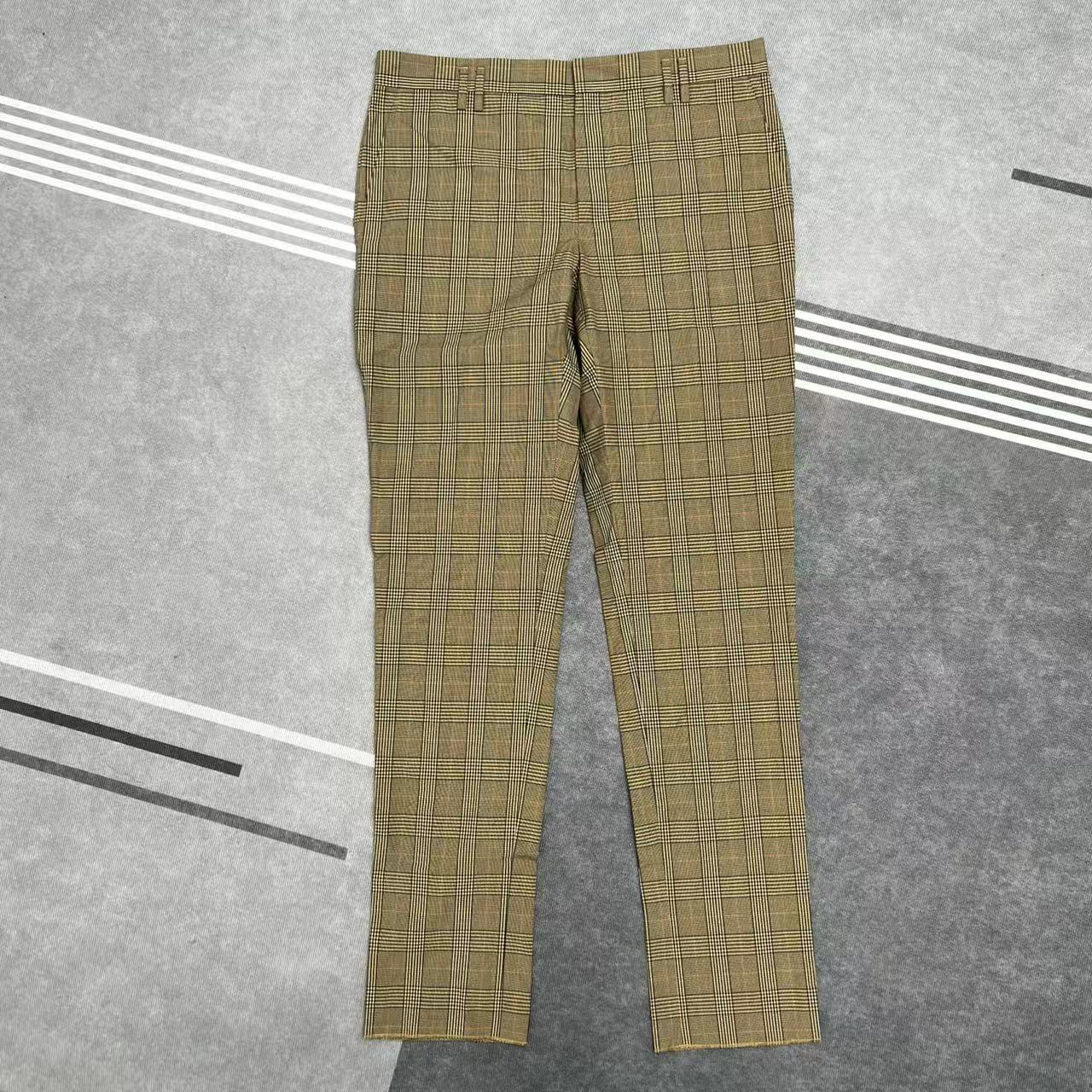 未使用 Marc Jacobs/莫杰 长裤休闲裤格子高腰直筒夏秋款裤子时尚