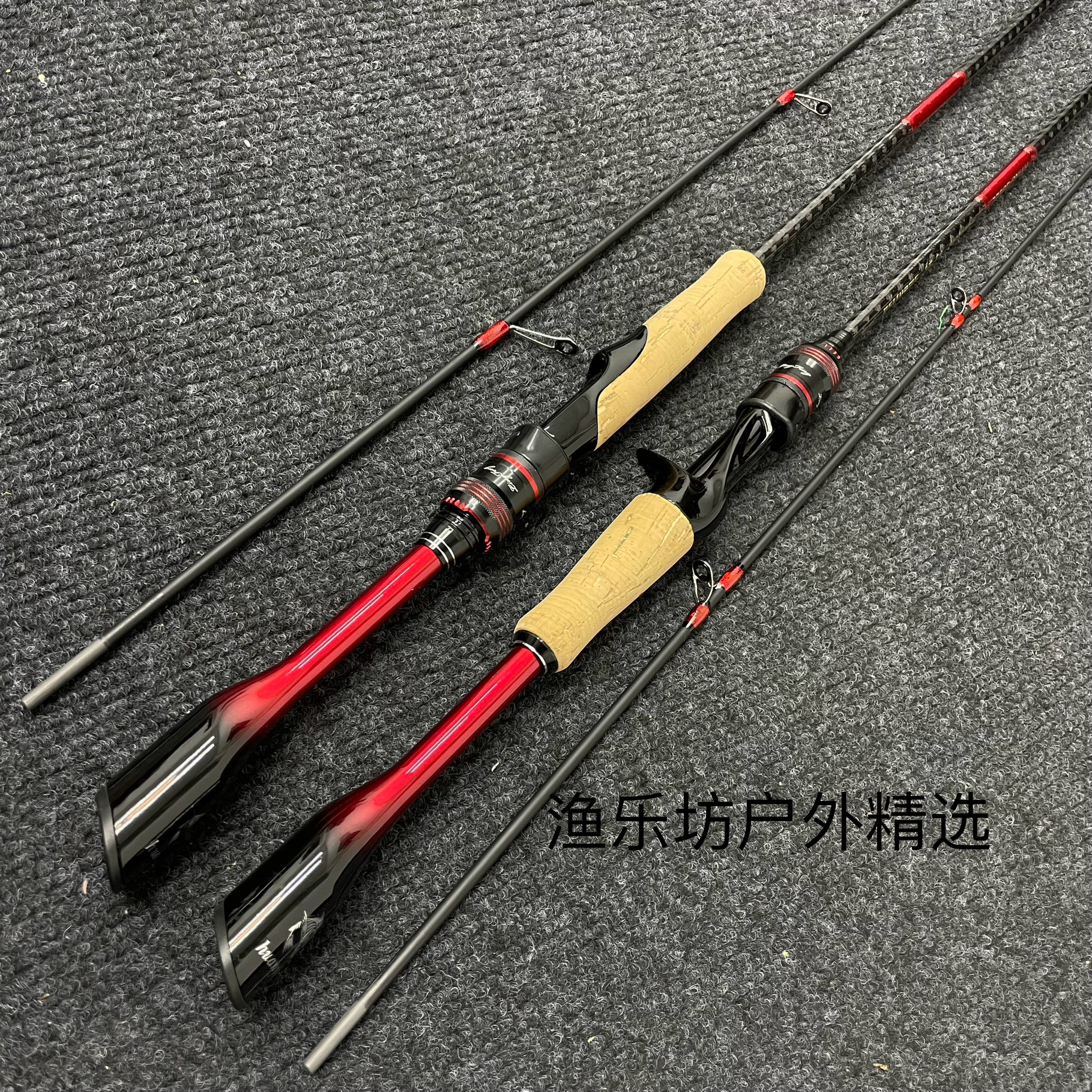 路亚竿枪柄直柄微物L硬度中快调性钓竿适合新手垂钓