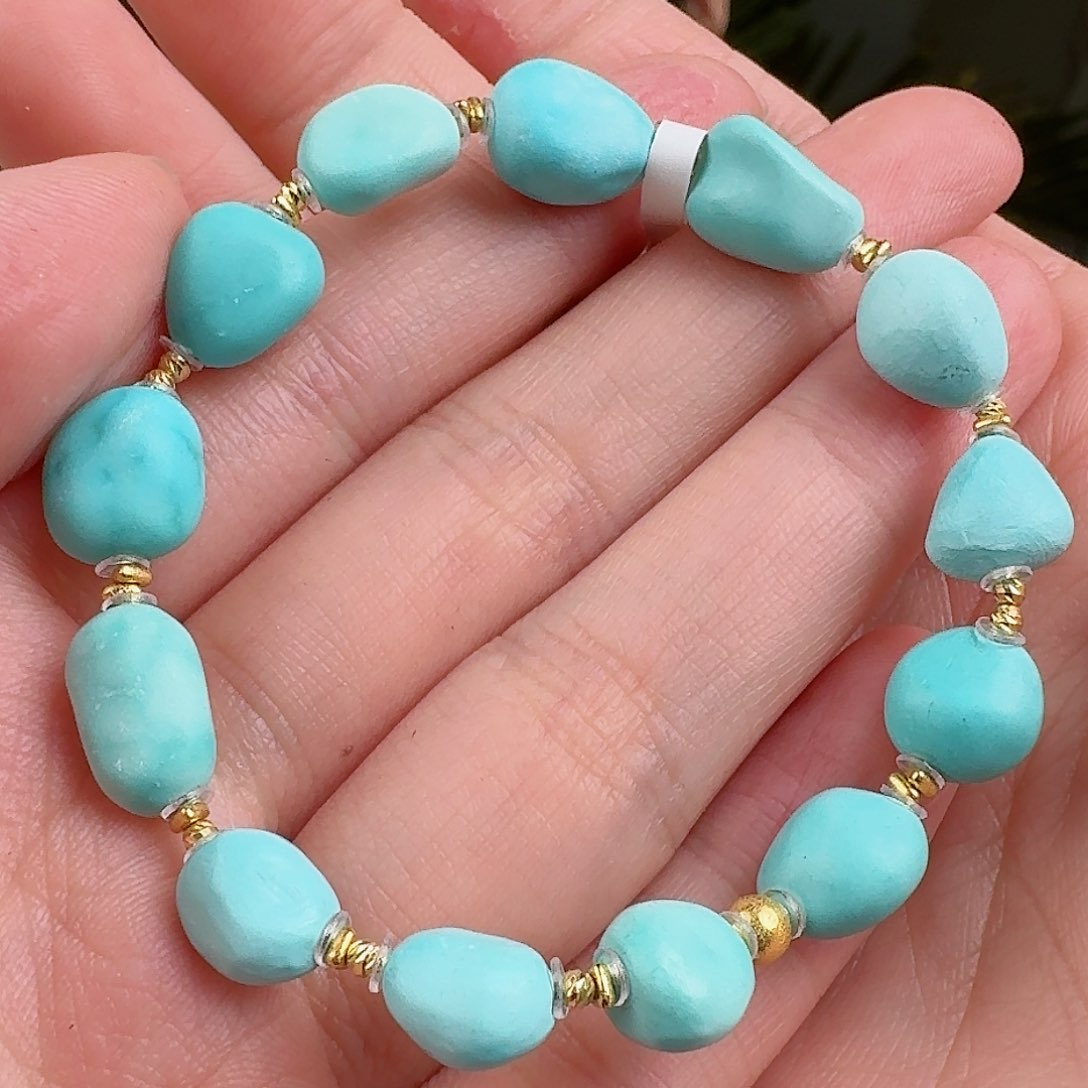 绿松石珠宝奇石未镶嵌