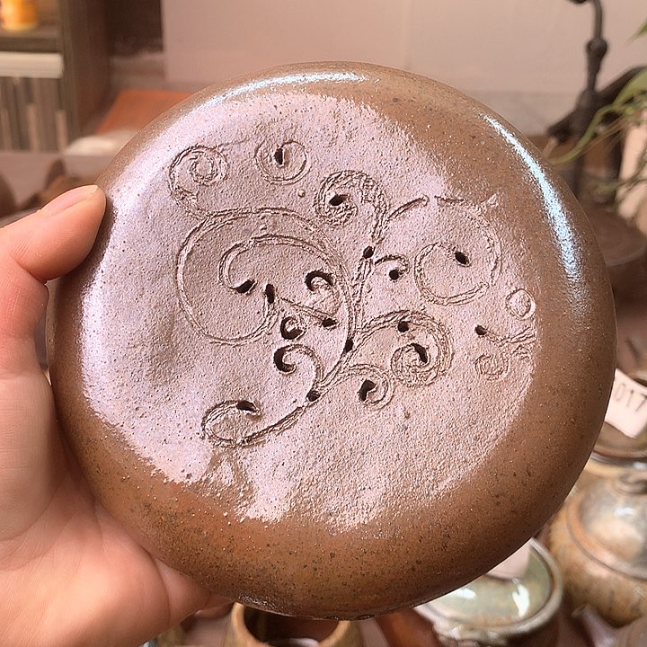 紫砂茶壶纯自然高温无釉裸柴烧