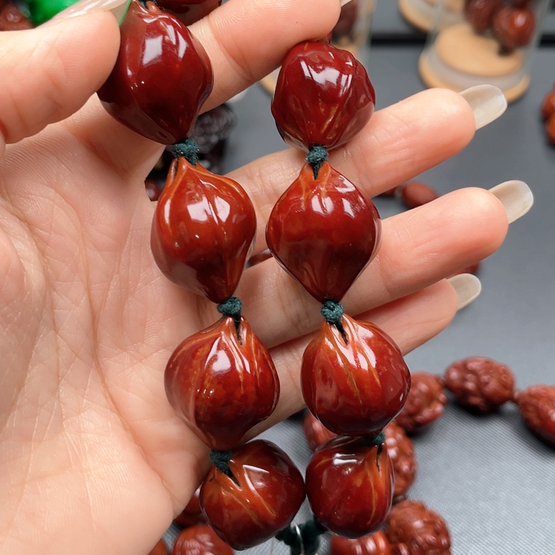 什***涵手串橄榄核素核手串