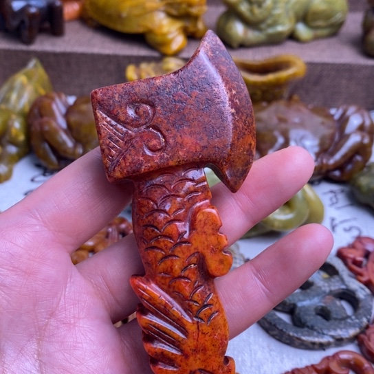 蛇纹石玉未镶嵌颈饰132
