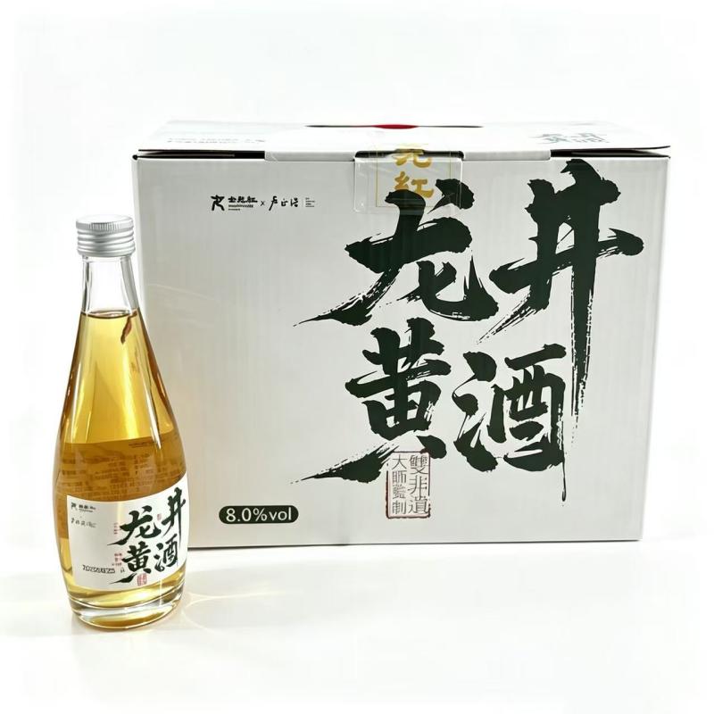 女儿红 龙井黄酒318ml*6瓶整箱装