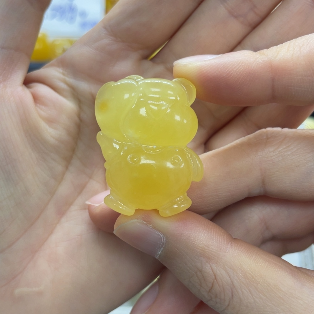 琥珀未镶嵌裸石天然琥珀