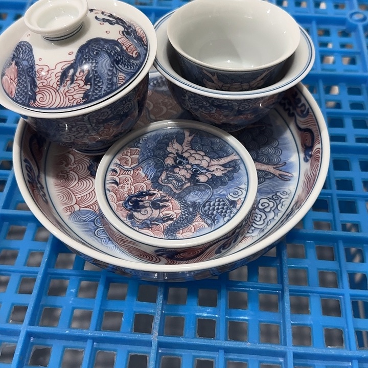 杯景德镇霸王龙五件套