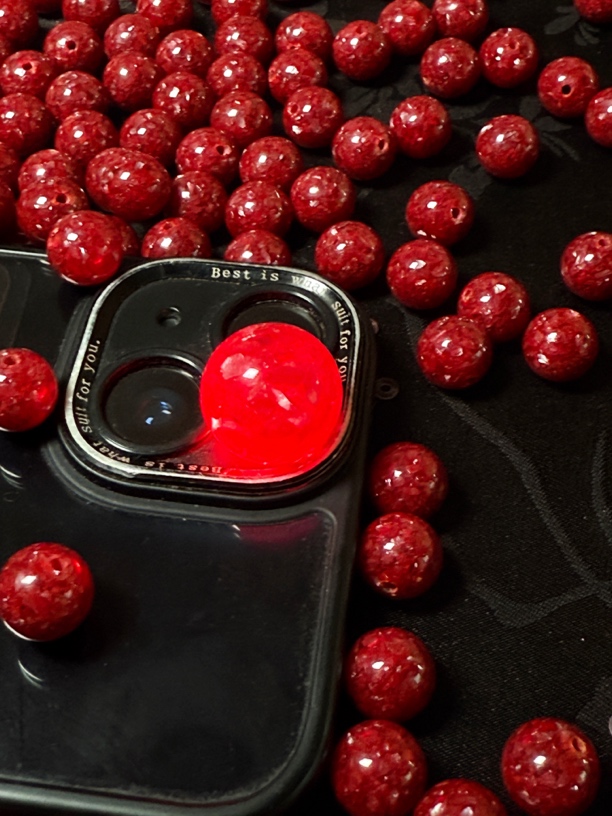 天然辰砂高含量晶体砂单珠原矿晶体朱砂