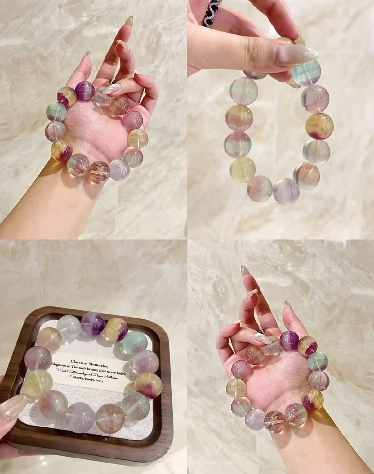 单珠DIY散珠手串多样性发一