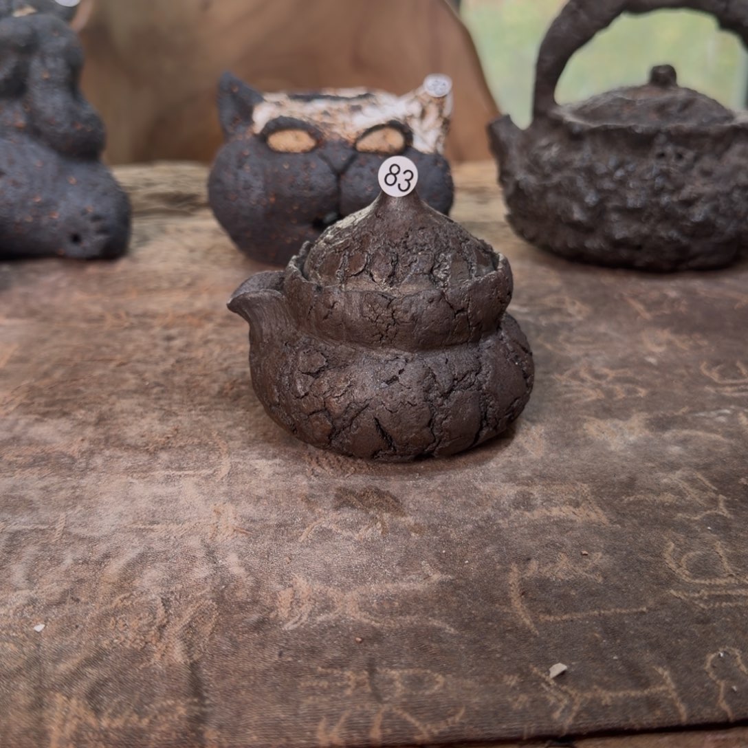 壶景德镇纯手工纯柴烧作品