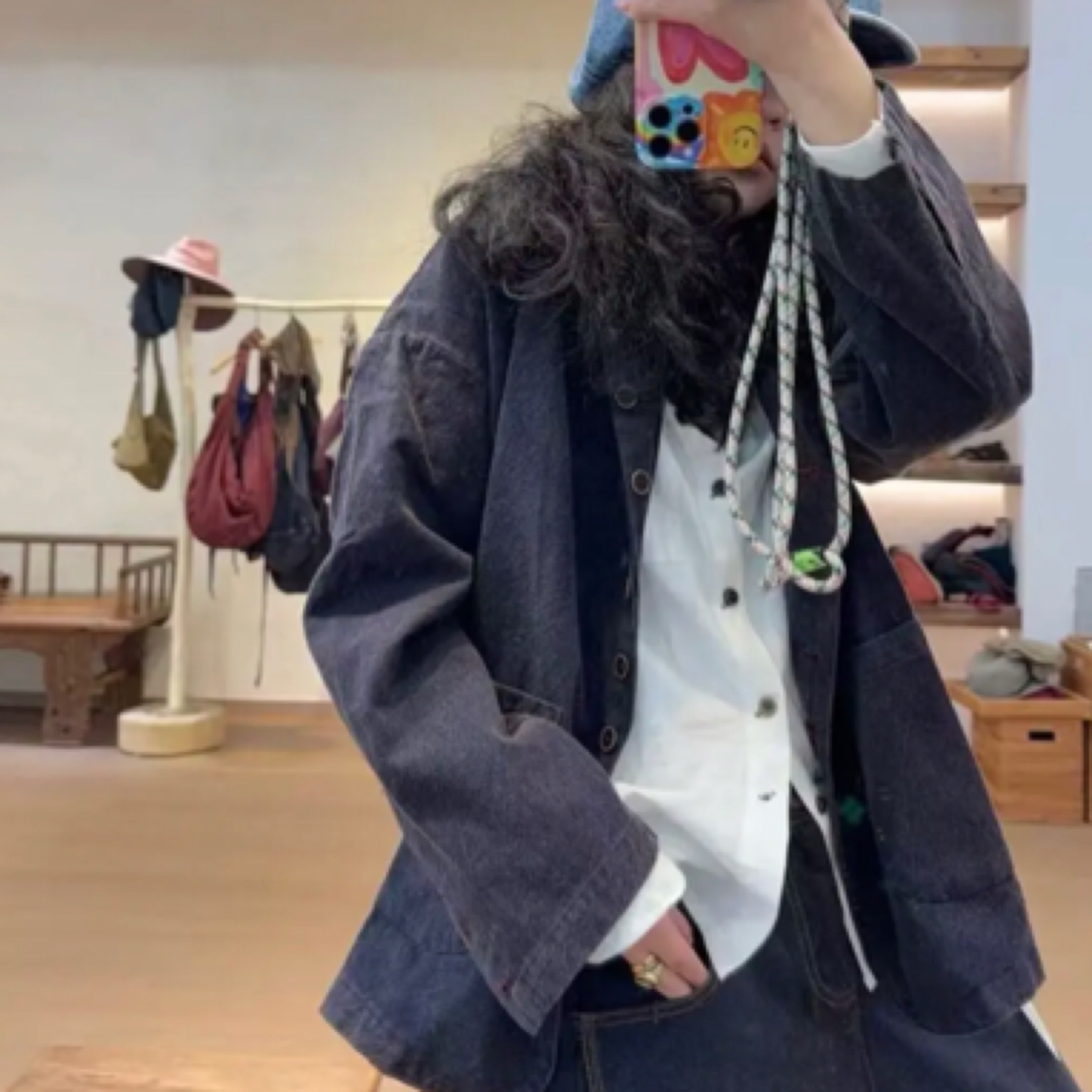 衣牧了然241207休闲时尚百搭亚麻色只西装外套
