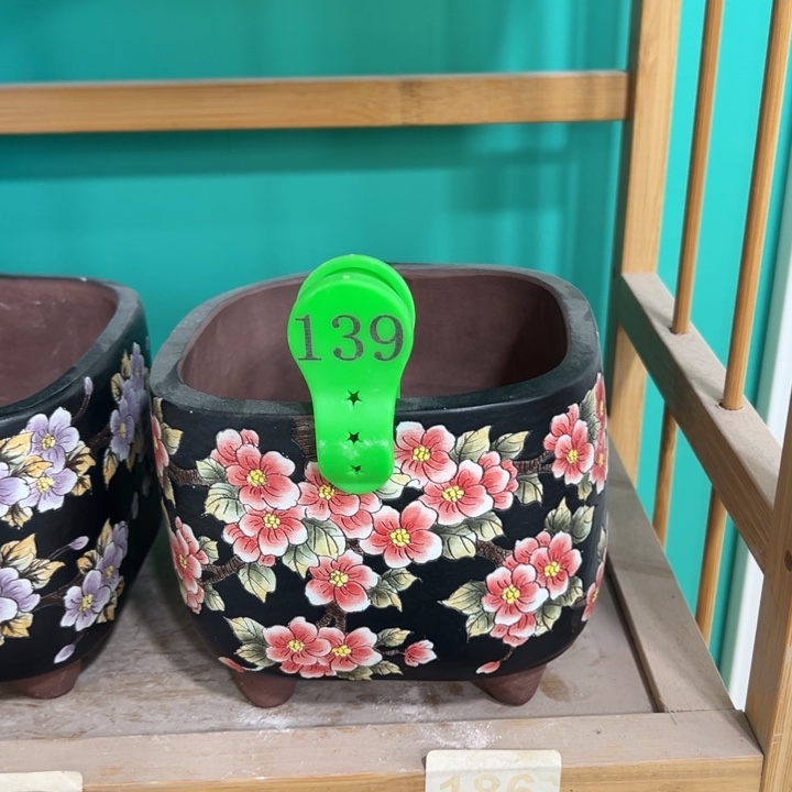 爱***༊紫砂花盆水晶花盆139