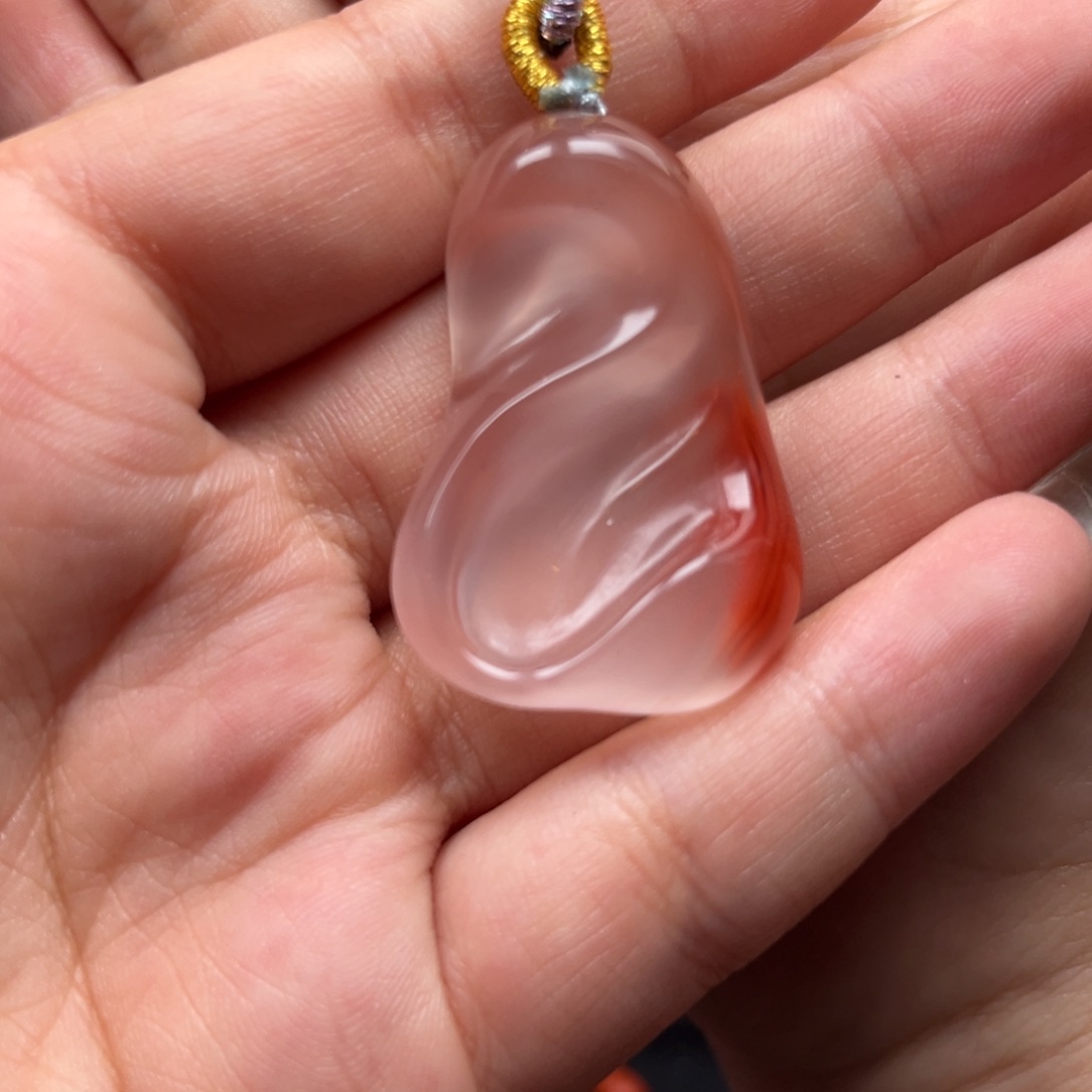南红玛瑙吊坠(不含链)未镶嵌