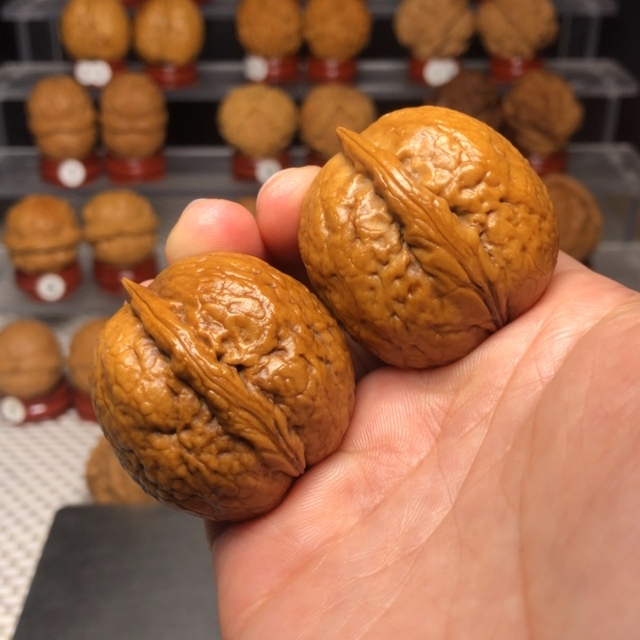 把件文玩核桃6粗筋大屁桃