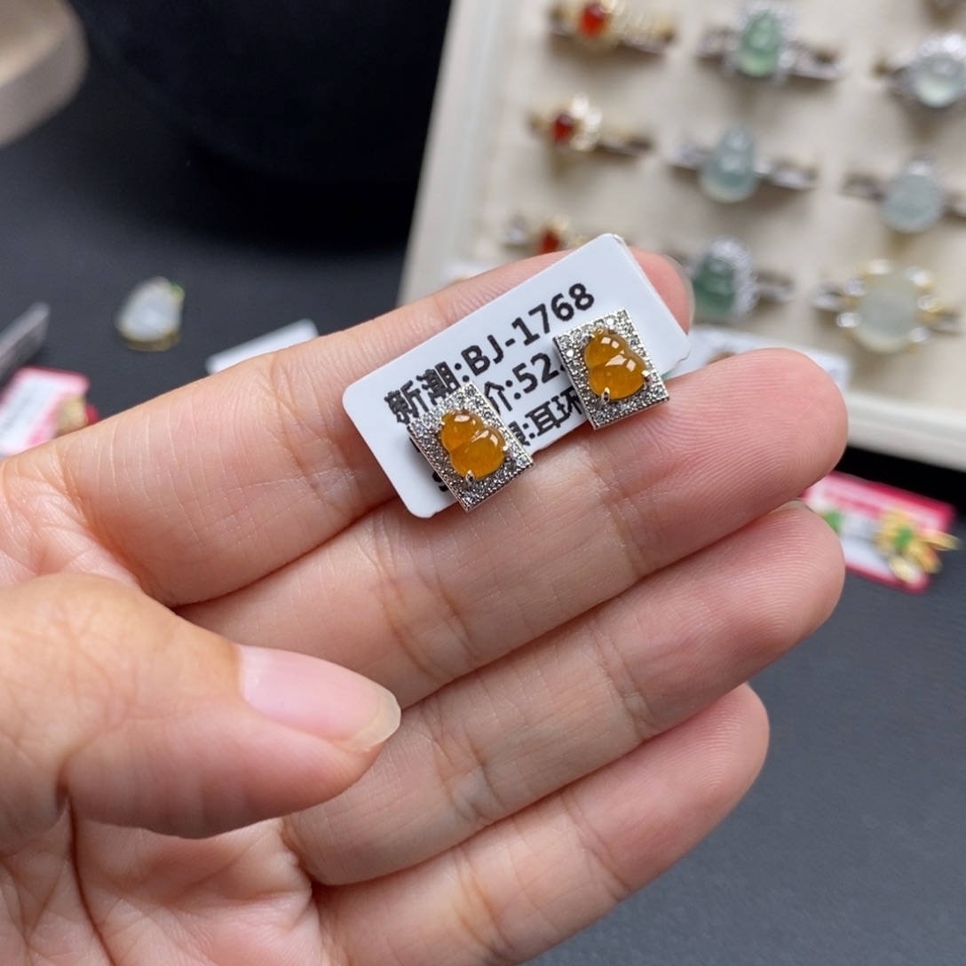 翡翠银S925镶嵌戒指