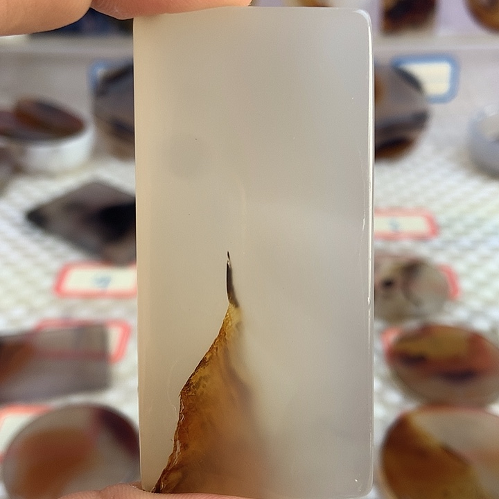 玛瑙/玉髓合金颈饰