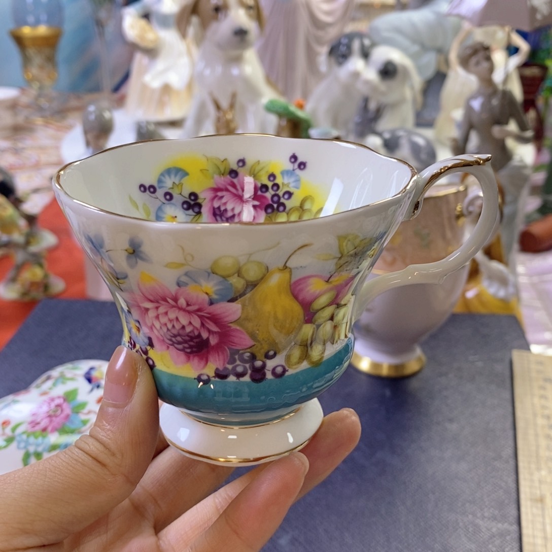 瓷器欧瓷咖啡杯水晶杯