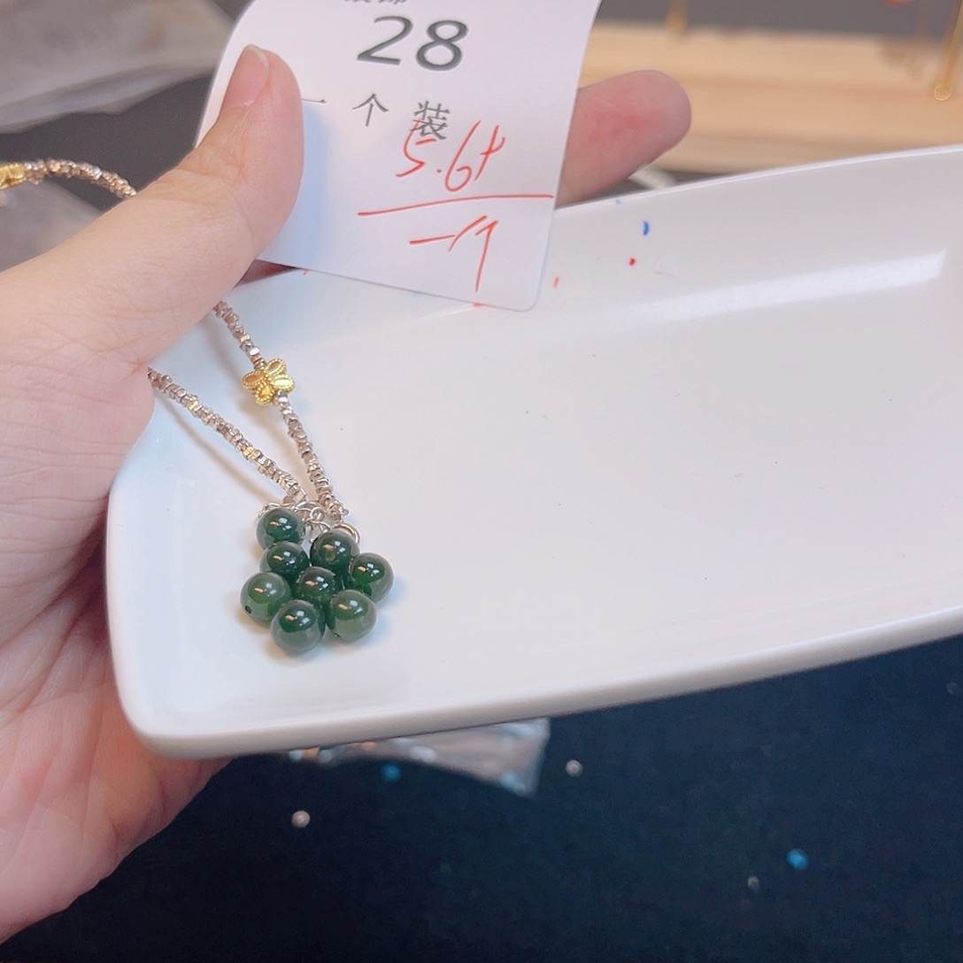 玻璃925银28 。