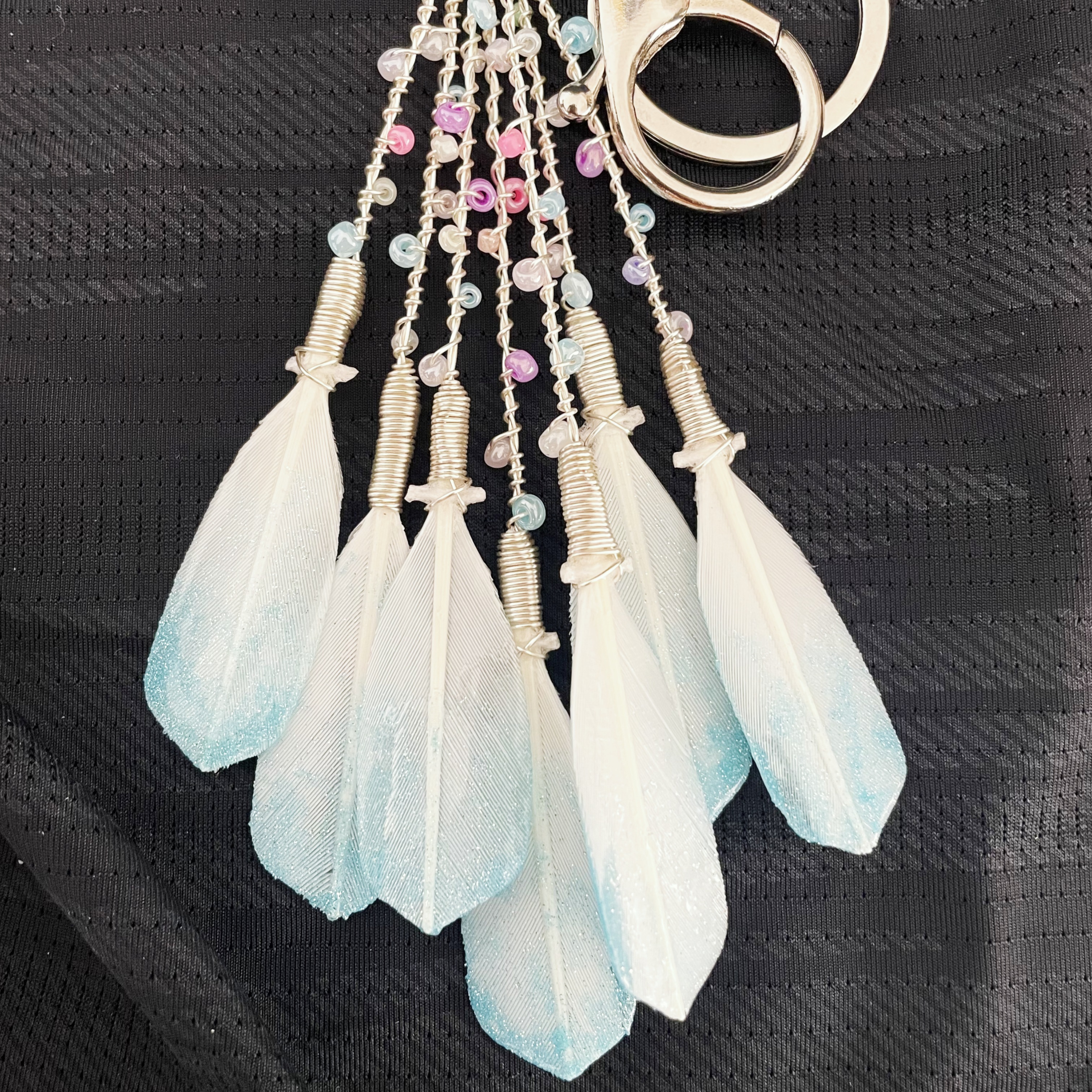 羽毛球周边挂件羽毛球包挂饰成品钥匙扣DIY手工材料包羽毛球礼盒