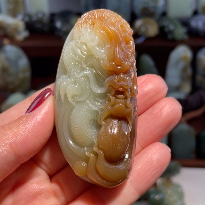 和田玉颈饰未镶嵌顾***你吊坠