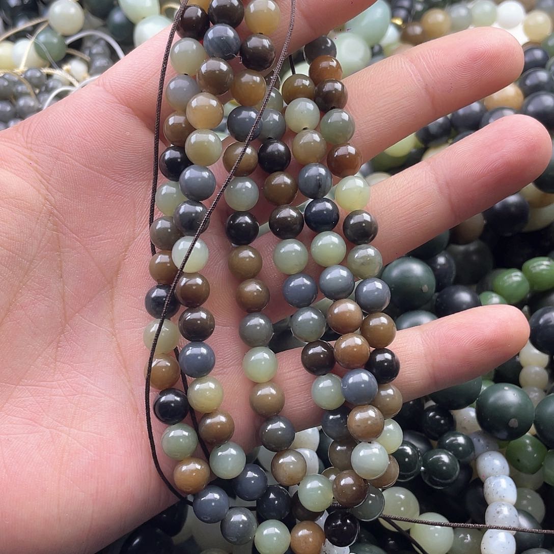 和田玉手串未镶嵌