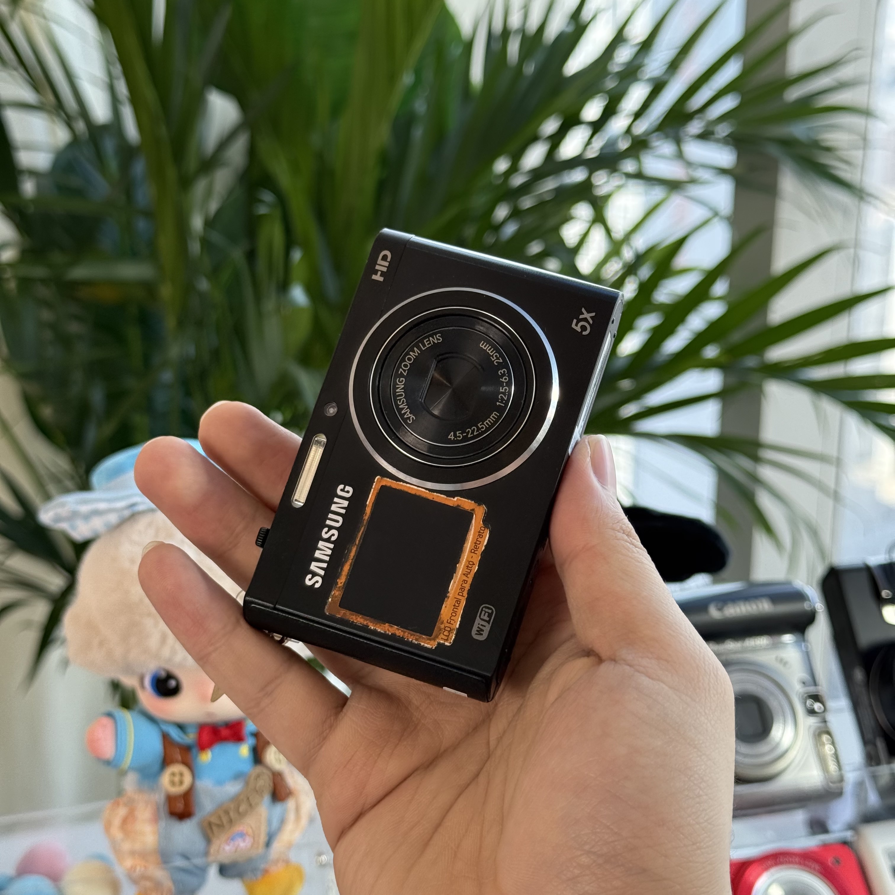 9新 Samsung/三星 三星dv300双面屏可自拍1600万像素滤镜多带配件