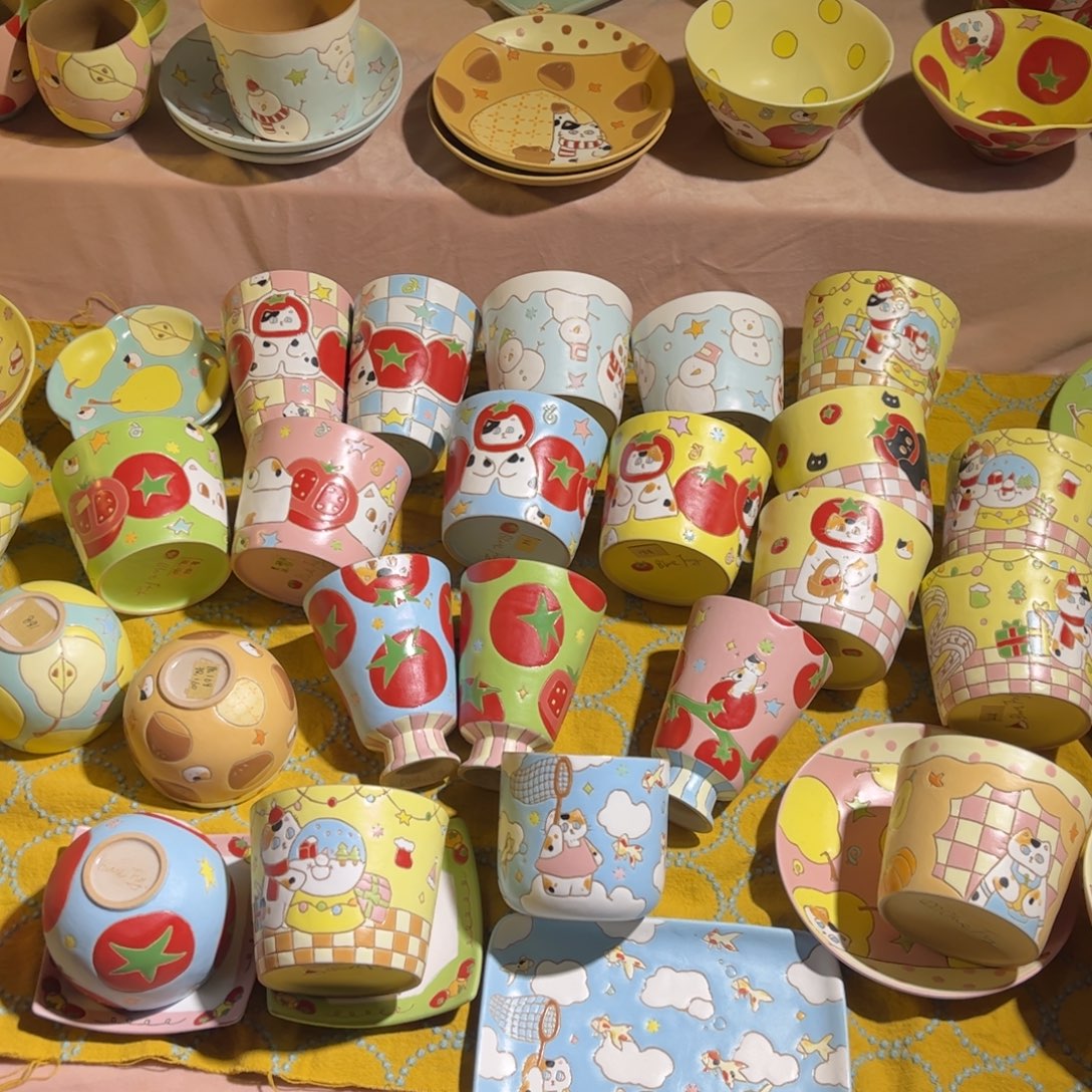 瓷片8807一起逛集市啦