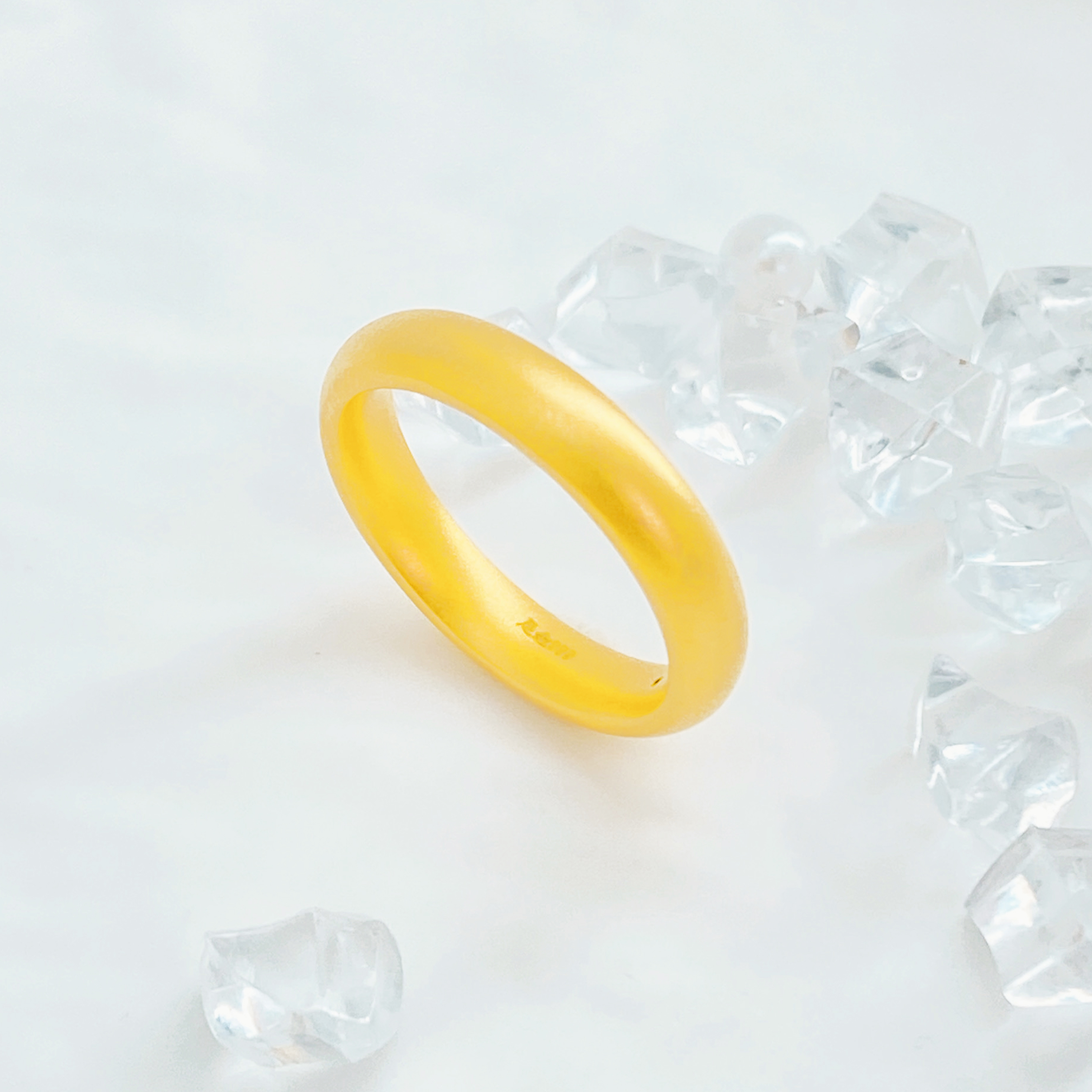 【国潮】 足金999  古法泥鳅背戒指 1.77 13圈口