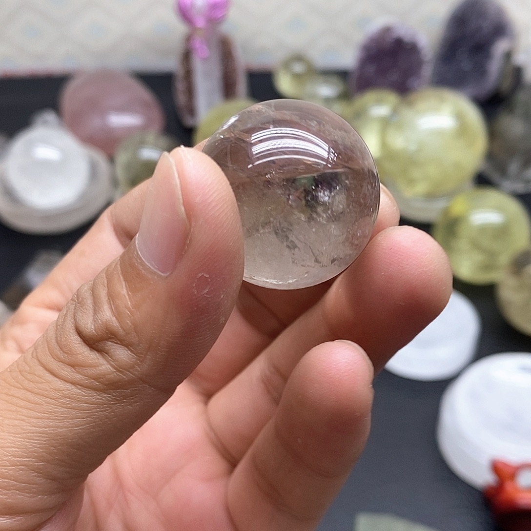 未镶嵌珠宝半成品水晶330水晶石