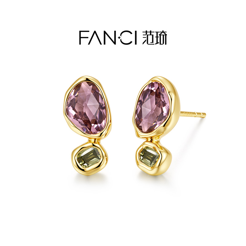 FANCI/范琦 925银耳饰 森林之梦耳钉女款2025新款爆款送女友礼物