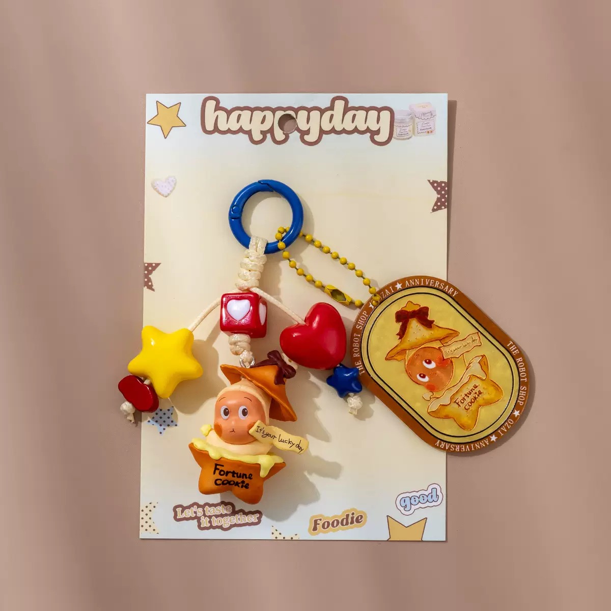 （7-12号)Diy可爱潮流挂饰【拍一拆二，欧中随机+1】