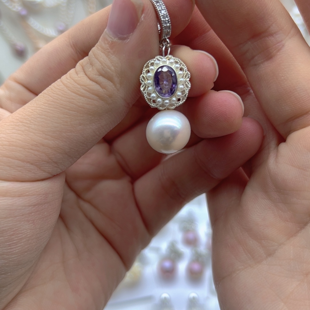 颈饰未镶嵌淡水珍珠