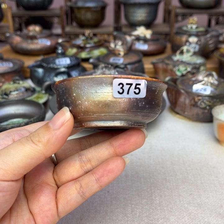 壶裸柴烧陶瓷茶器