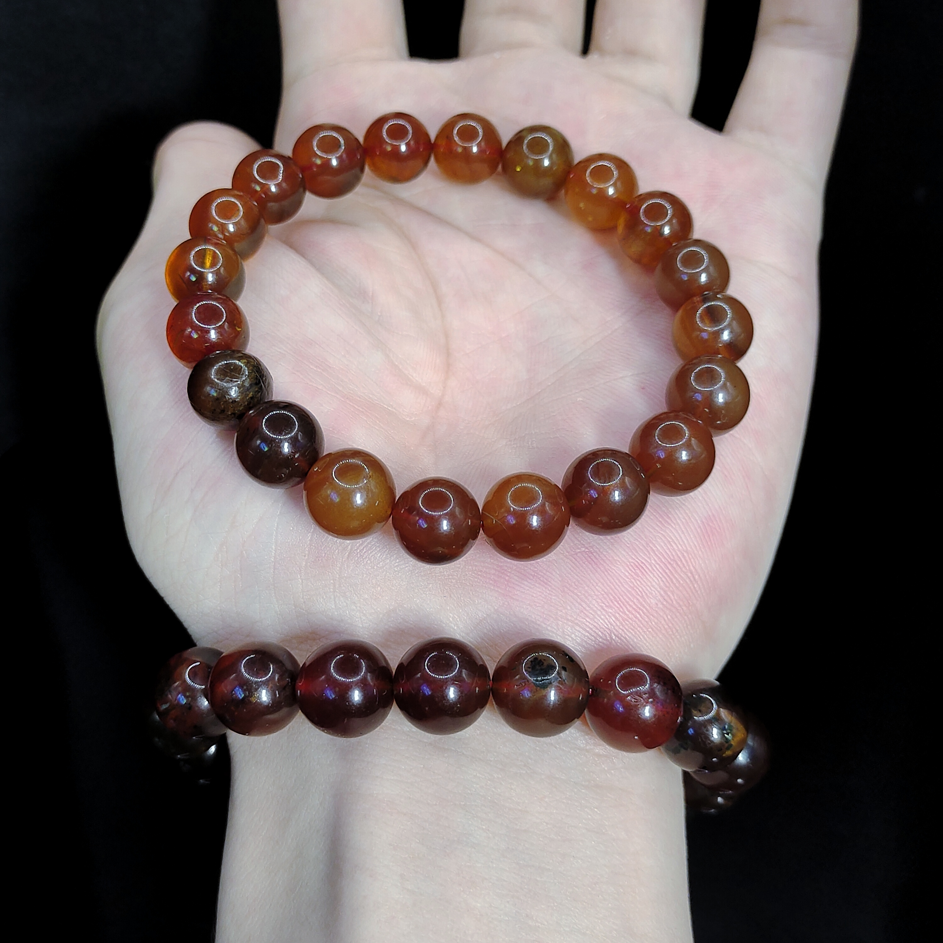 【李想精选】琥珀单圈手串GS【多样性发其一】约11mm