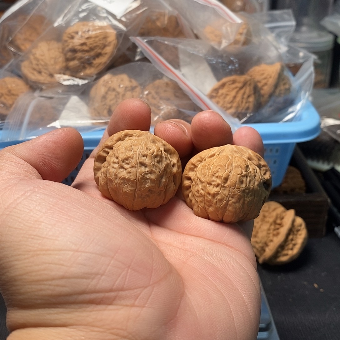 赴***哥文玩核桃南瓜墩38