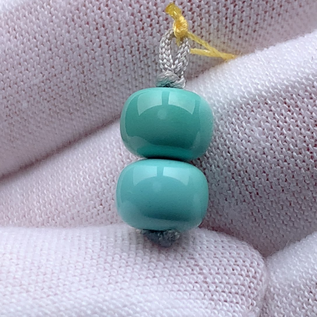 绿松石未镶嵌珠宝奇石8.2mm