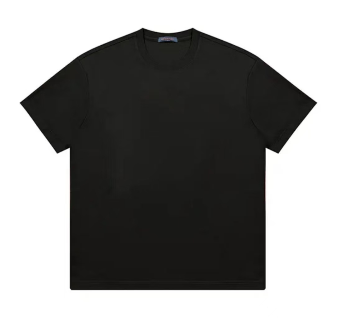 【4号链接】春夏季新款轻奢高品T恤圆领时尚宽松百搭男女款