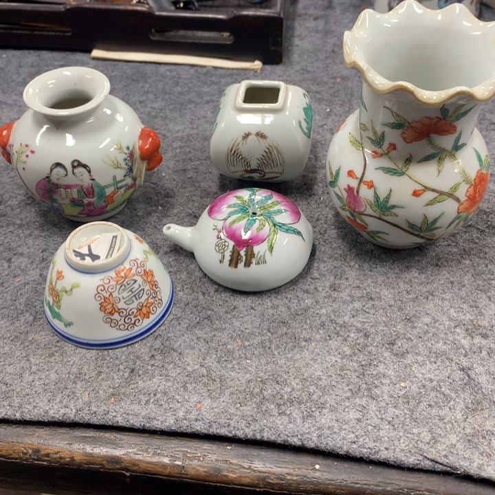 受***昌陶瓷五个小件全品