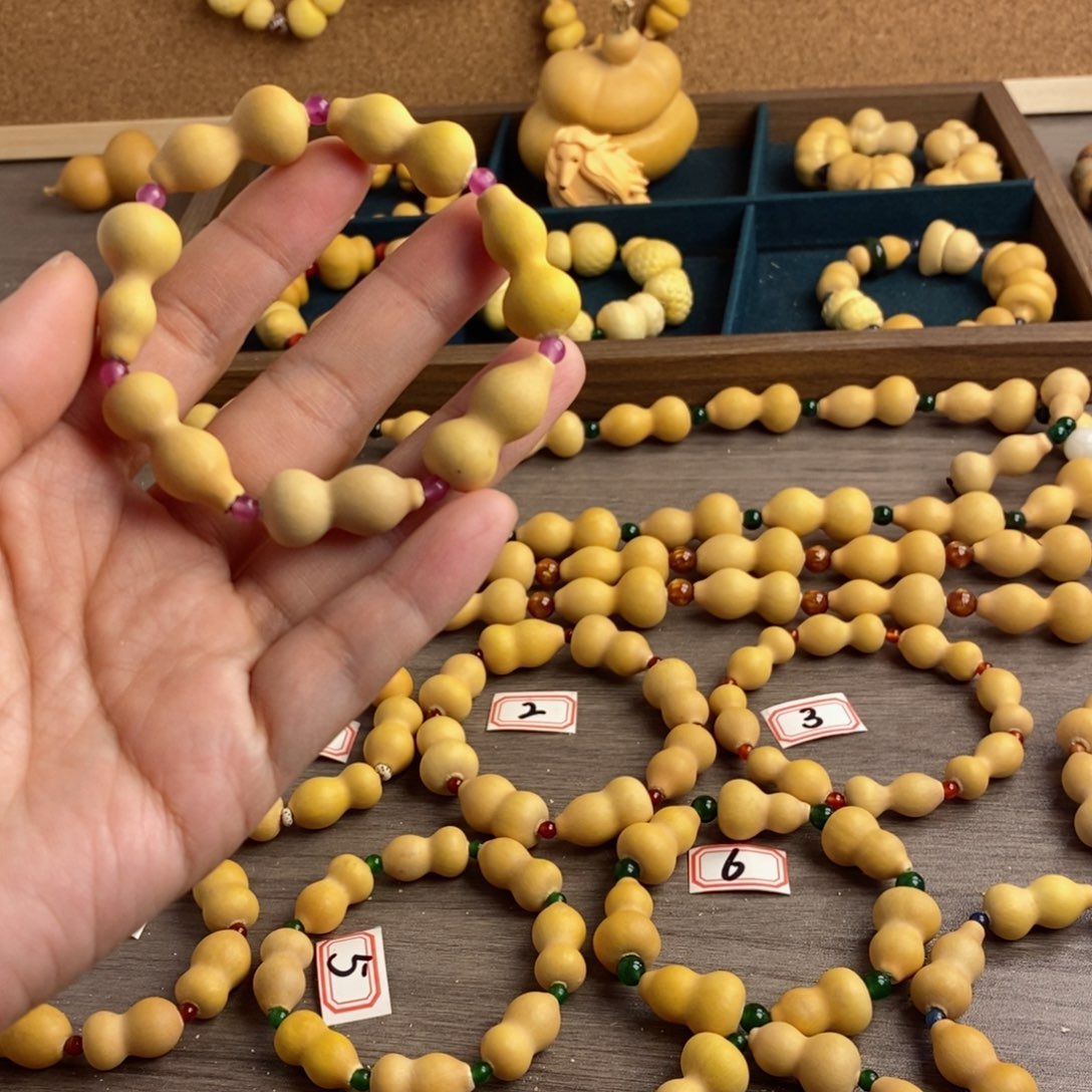 纯天然小葫芦手串