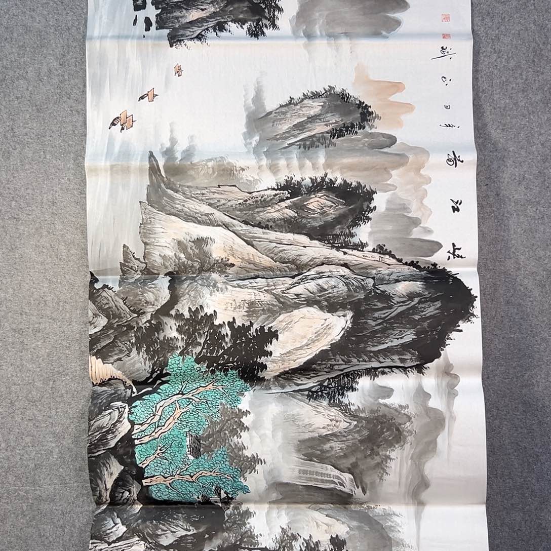 国画632 花鸟在此鸣叫的日子