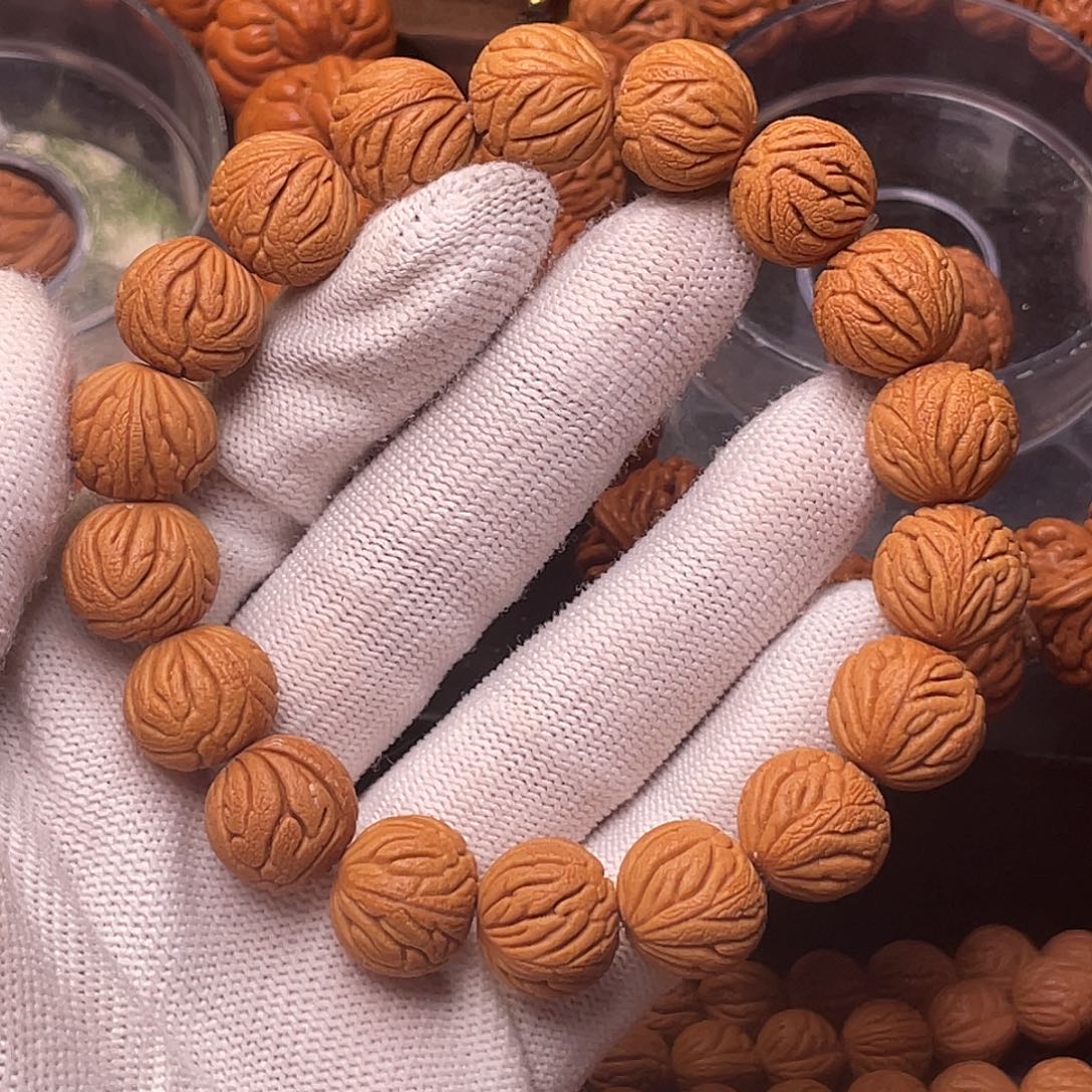 桃核手串地球仪1.5