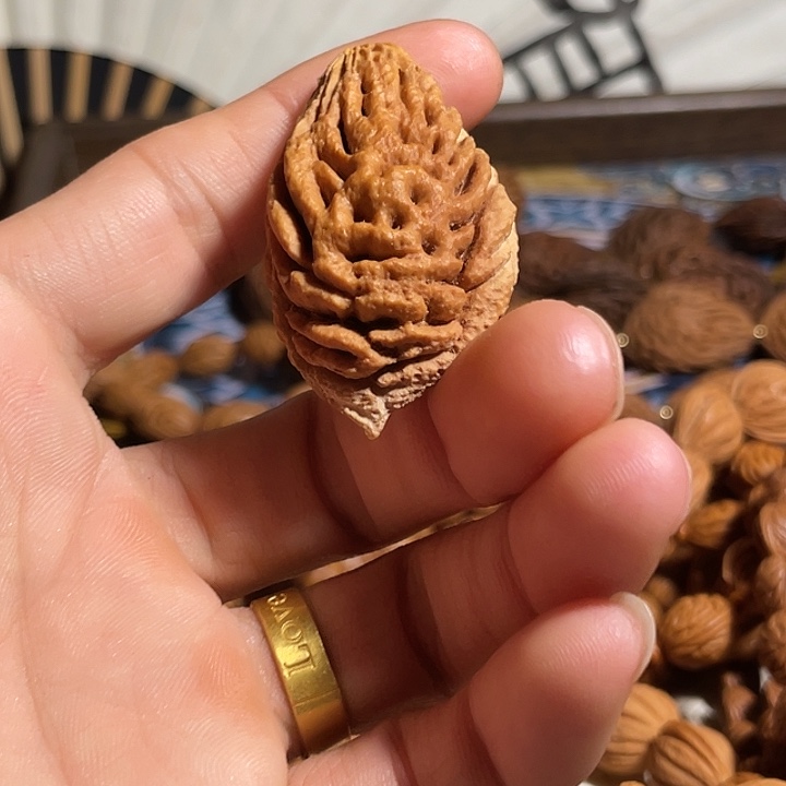 旧***光桃核吊坠碧桃核大尺寸吊坠