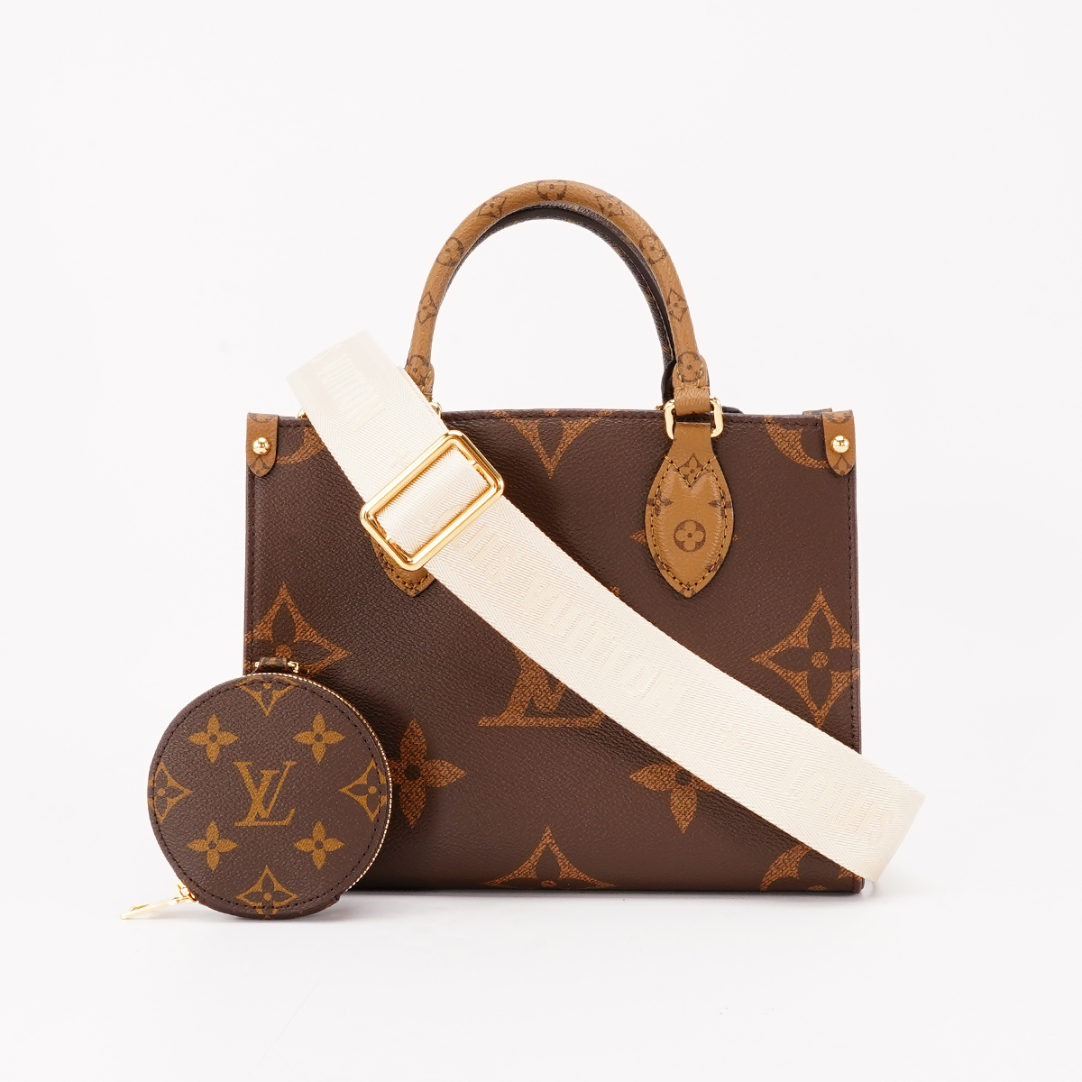 99新 LouisVuitton/路易威登 【总仓】onthego包小号/98新